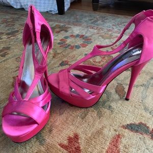 Pink heels